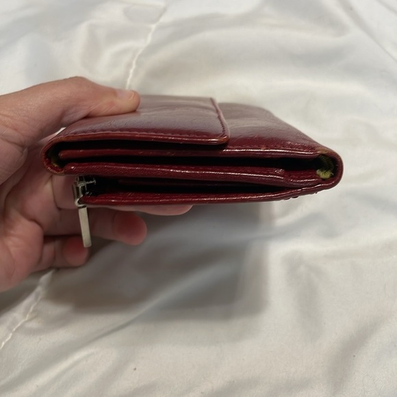 HOBO Vintage Red Leather Wallet - Picture 8 of 11